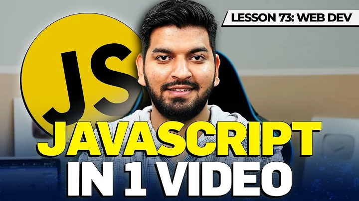 Complete JavaScript Course  in 1 Video 2024 thumbnail