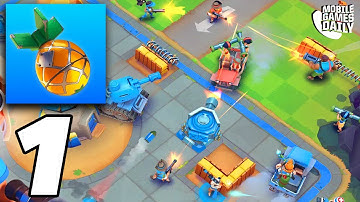 BOOM BEACH FRONTLINES New 9v9 Team Shooter by SuperCell - Tutorial Gameplay Part 1 (iOS, Android)