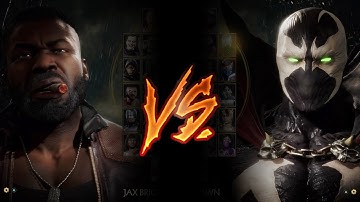 Mortal Kombat 11 - Jax Vs. Spawn (VERY HARD)