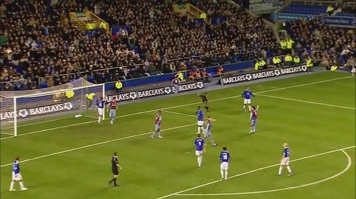 Everton 0-1 Aston Villa (2006-07)