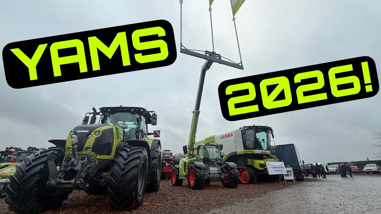 YAMS 2026! Yorkshire Ag Machinery Show! Fun and Laughs, Despite the Wet!