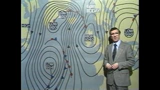Weather Forecast with Frank Greene 29th November 1980