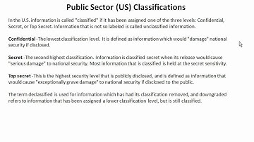 Data Classification - Part 1