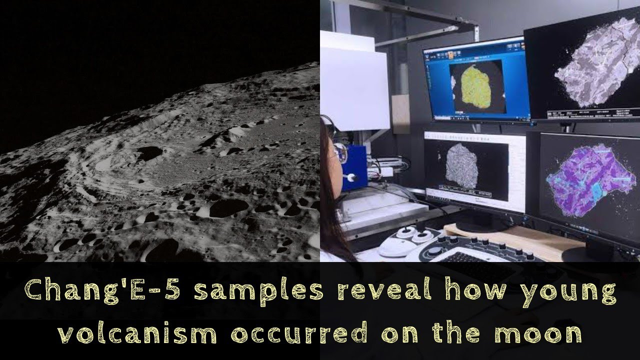 Lunar samples reveal volcanic activity as late as 2 billion years ago