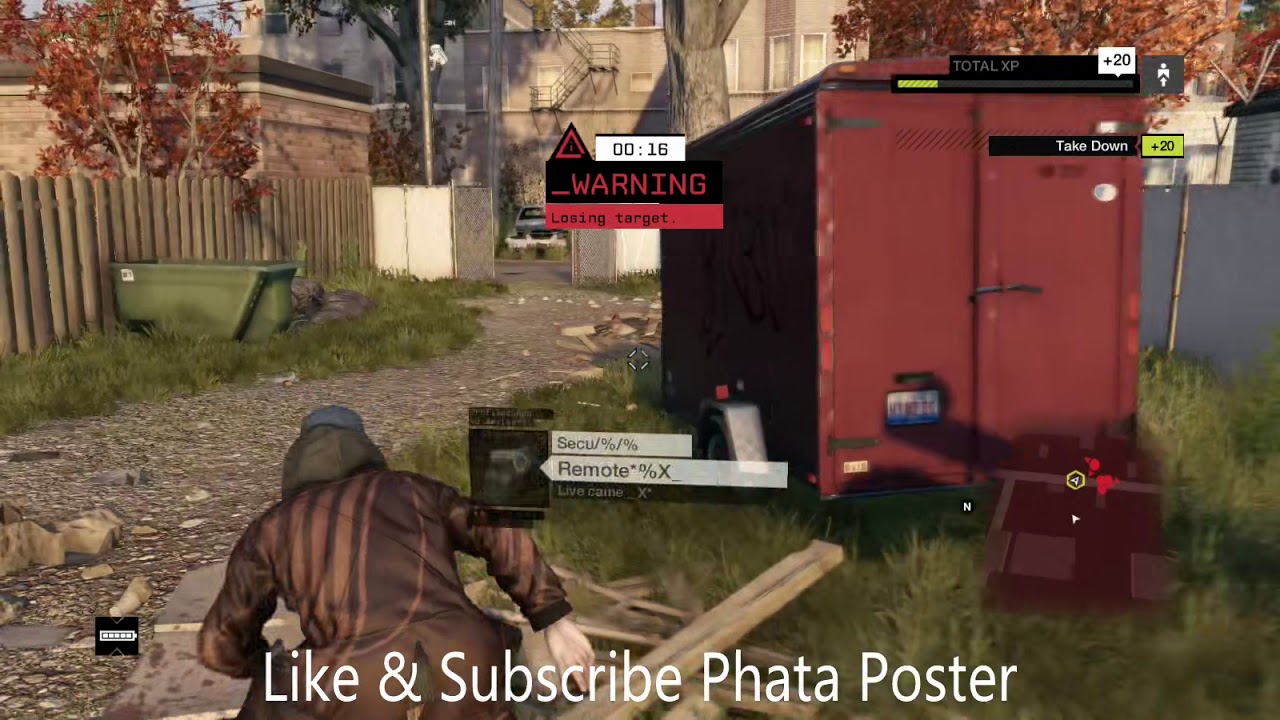 Follow Bedbug to get blackmail Remain unseen Use cameras to follow Bedbug l Watchdogs Phata Poster