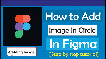 How to Add Image in Circle in Figma