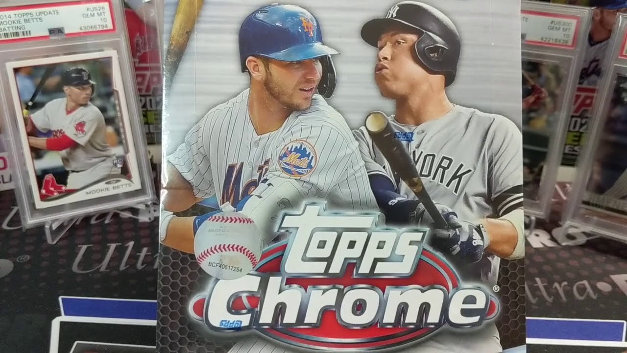 2020 Topps Chrome Baseball Hobby Box ** 2 Autos Per Box 24 Packs 4 Cards Per Pack Luis Robert RC **