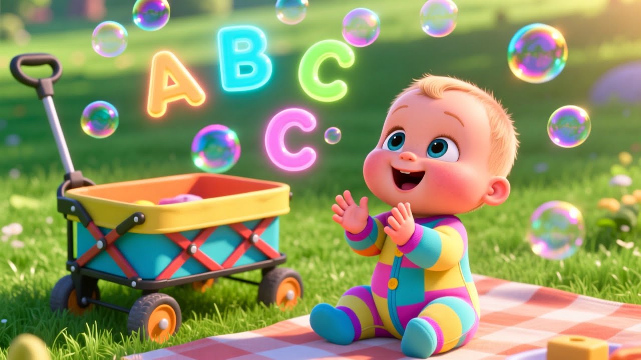 Picnic ABC Wagon Fun! 🧺🚂 Fun Alphabet Song for Kids | Learn ABCs Outdoors