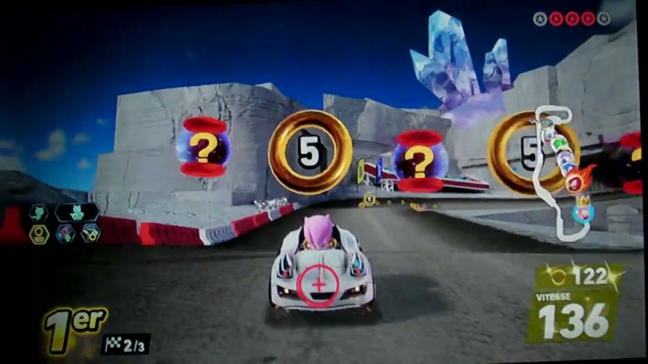 Sonic Racing Crossworlds : Pac Village & Maze (Amy)