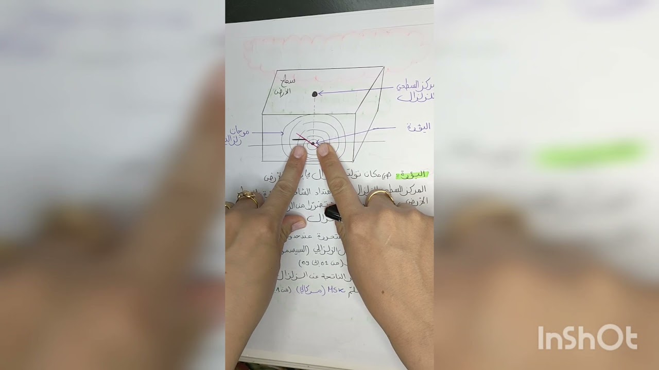 الزلزال الثالثة متوسط