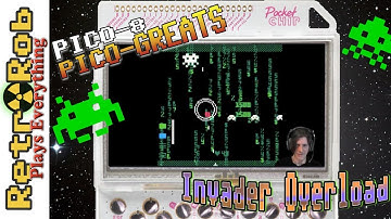 Pico 8 Pico Greats: Invader Overload