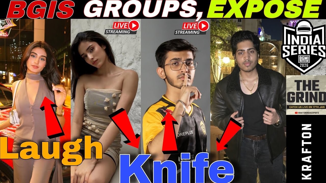 BGIS All Groups & Start Date OUT 😱 | Live Knife Drama & Payal Viral Video EXPOSED