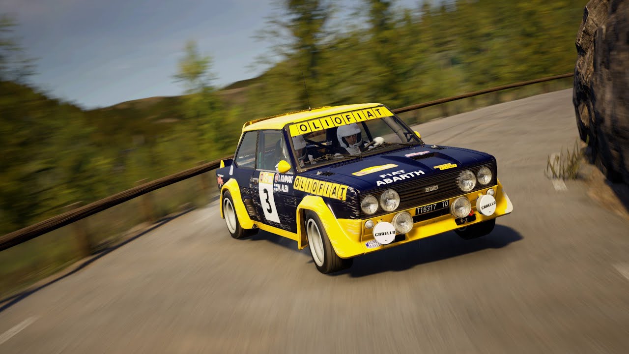 Fiat 131 Abarth Alitalia 4 Rallye du Portugal 1978 Alen Kivimaki Trofeu