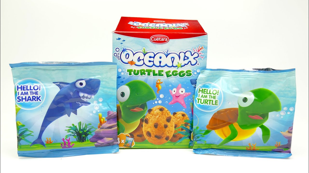 Cuétara Oceanix Turtle Eggs Sea Animals Cookies