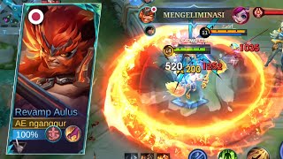 NEW REVAMP AULUS BROKEN FIGHTER XP LANE - MOBILE LEGENDS