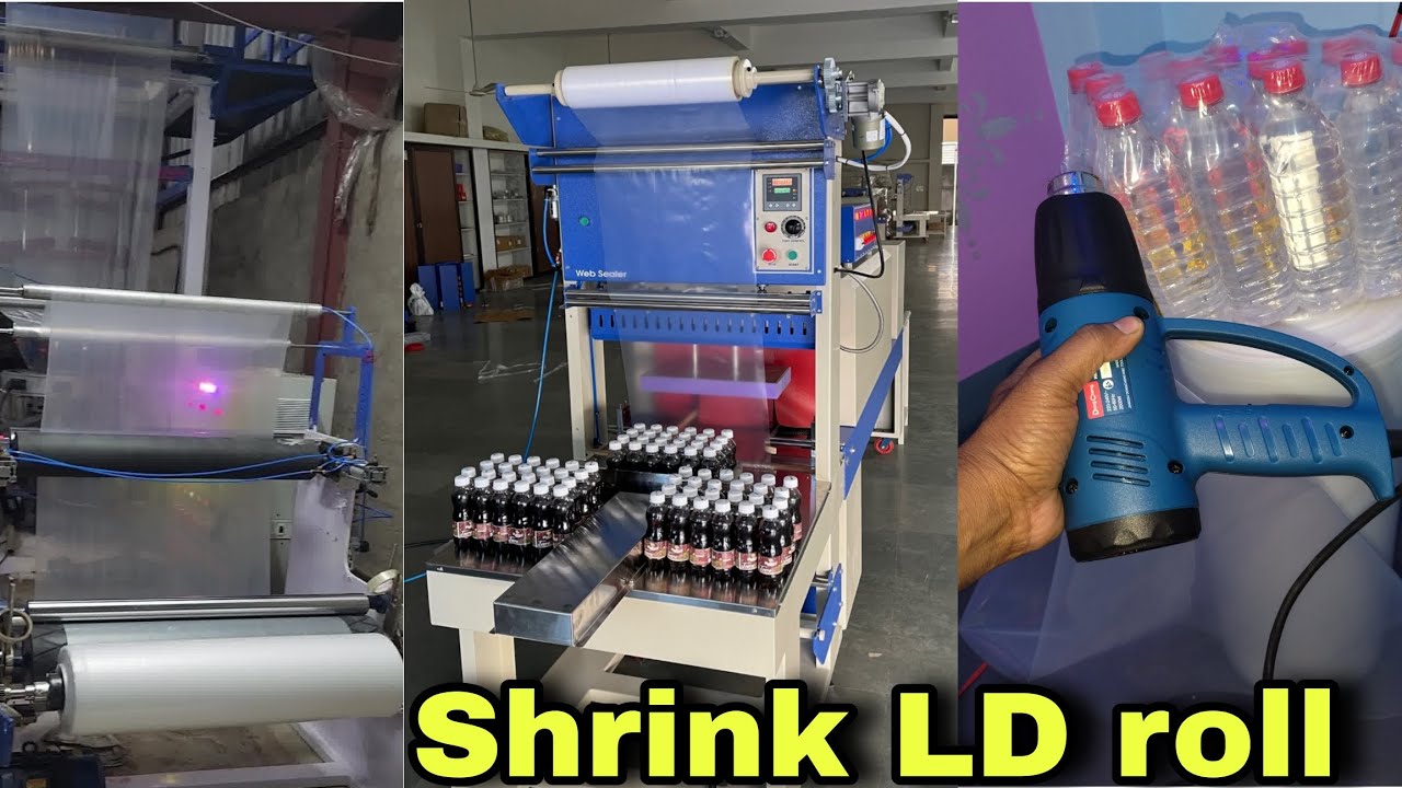 Automatic Bunch packing shrink LD roll | shrink LD roll for web sealing machine 