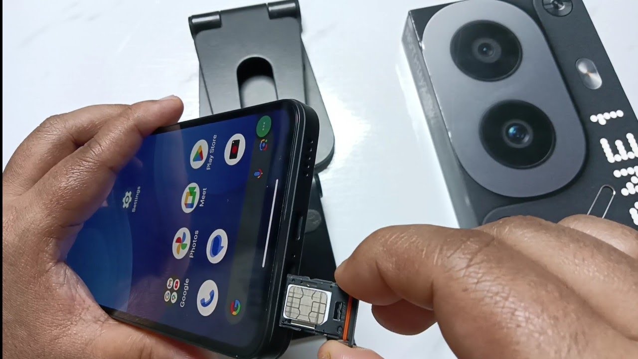 CMF BY NOTHING Phone 1 5G | How to Insert SIM Card! [Dual-SIM]