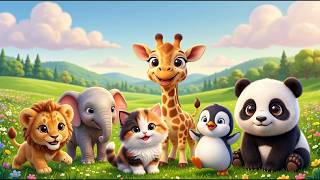 Animal Sounds for Kids 🦁🐘🐵🐶 | Learn Wild & Farm Animal Sounds | Fun Learning Video for Toddlers screenshot 2