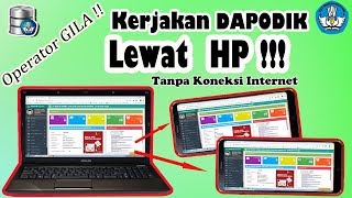 Cara Kerjakan DAPODIK Menggunakan HP screenshot 4