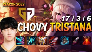 GEN Chovy TRISTANA vs LEBLANC Mid - Patch 13.12 KR Ranked