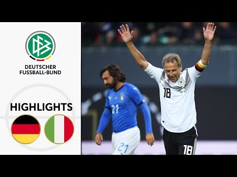 Klinsmann, Toni, Totti & Co. zaubern | Deutschland - Italien 3:3 | Highlights | Spiel der Legenden