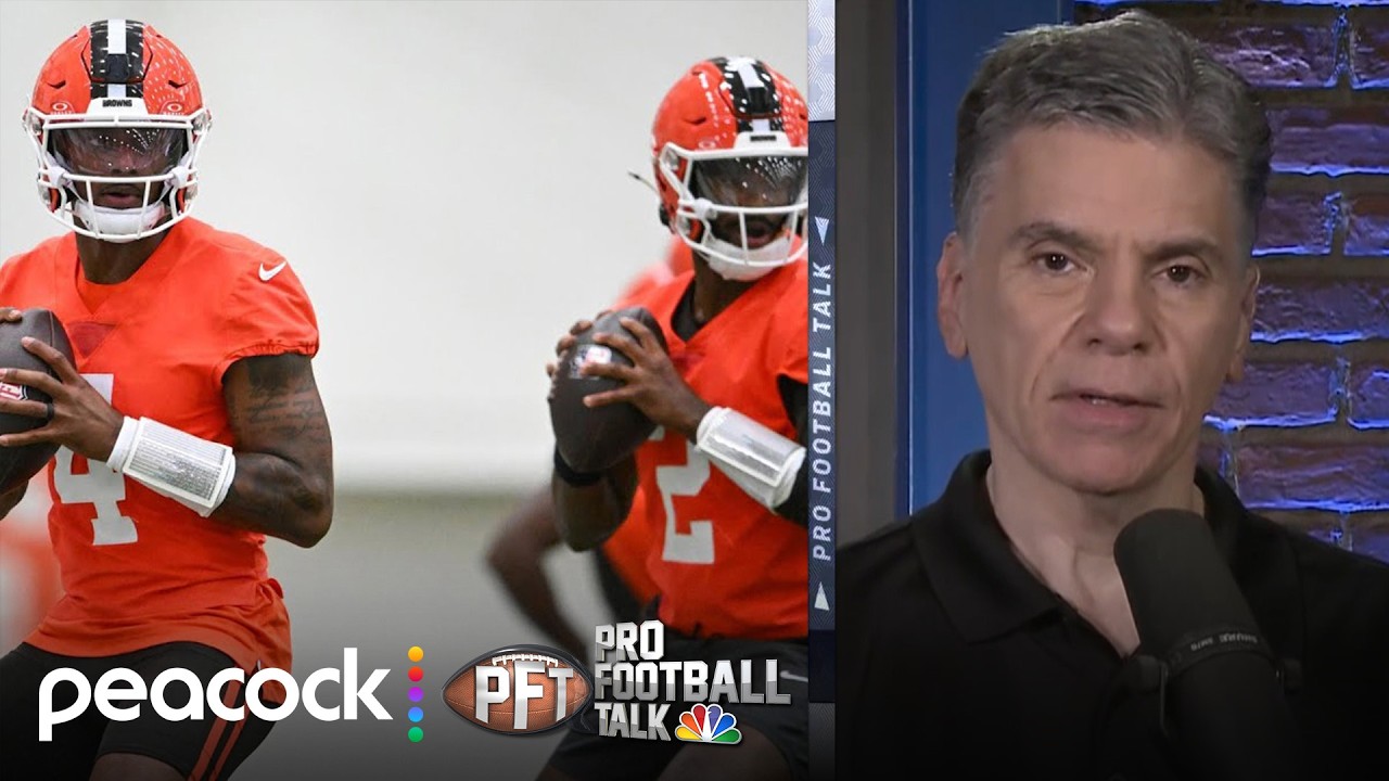 ‘Clock is ticking’ on Browns to make a decision at quarterback | Pro Football Talk | NFL on NBC