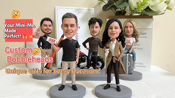Your Mini Me, Made Perfect! 🎁✨ Custom Bobbleheads – Unique Gifts for Every Occasion!#gift