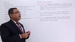 Security Problems and Security Threads