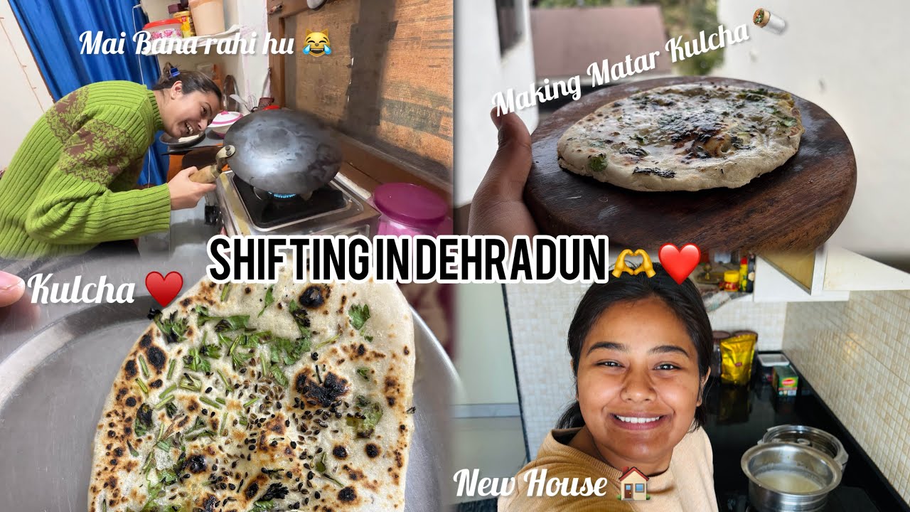 New City, New Life 🏔️ | Dehradun Shift + Homemade Matar Kulcha Vlog | @NanduAtri