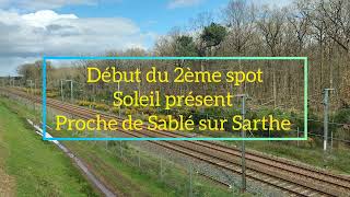 Un dimanche de Spot entre Sablé et Angers , bon visionnage 😉😉 .