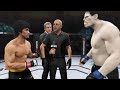 Bruce Lee vs. Grey Hulk (EA Sports UFC 2)