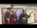 AMAZING Whistling Solos! Buskers perform On A Slow Boat to China in NYC Subway