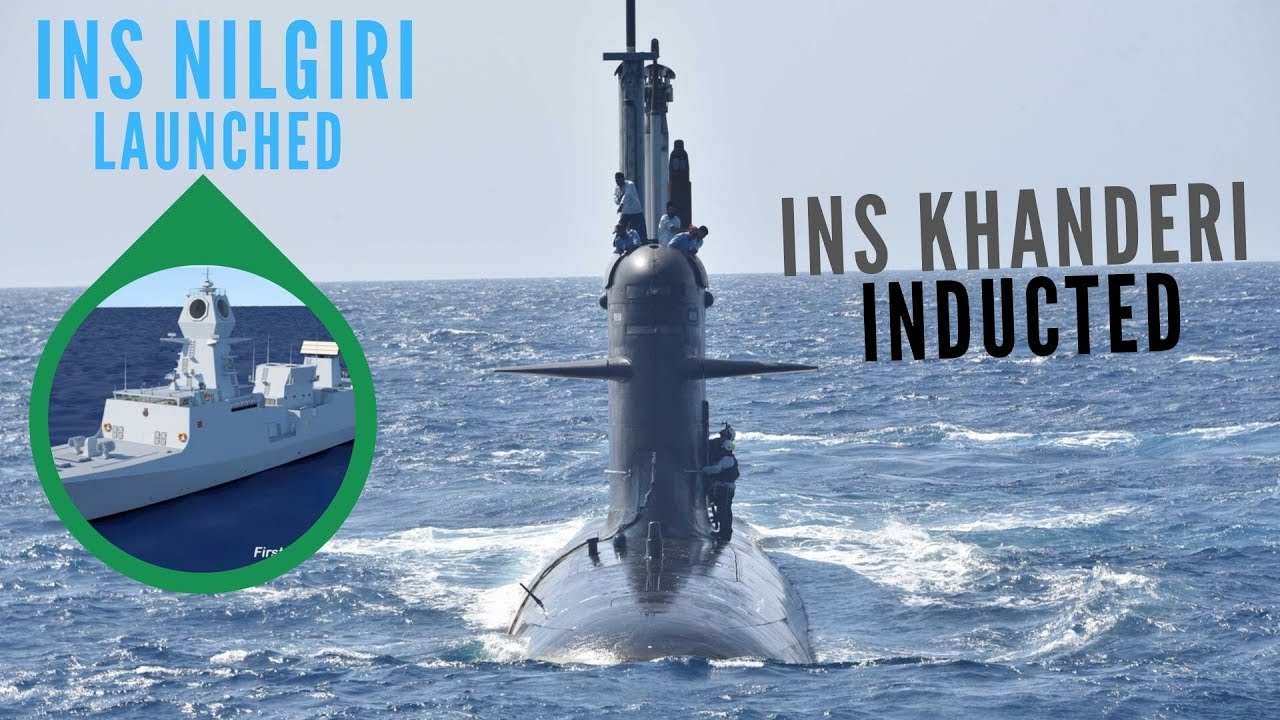 INS Khanderi Torpedo jamming power | india's Total Sub now | Stealth frigate INS Nilgiri launched