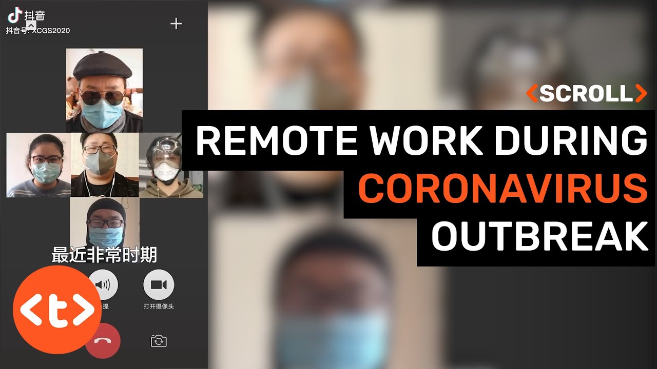 Remote work during coronavirus outbreak - YouTube
