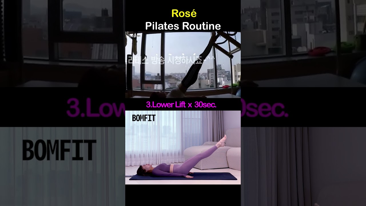 BlackPink Rosé Inspired Pilates Workout 