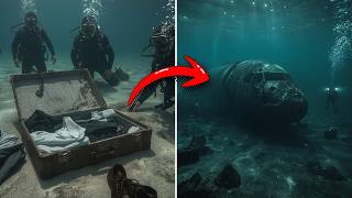 Diver Found Strange Old Suitcases at Ocean Bottom, Opened Them and Turned Pale