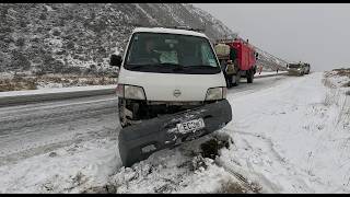 BREAKING NEWS: Snow Chaos on NZ's Mountain Pasasa
