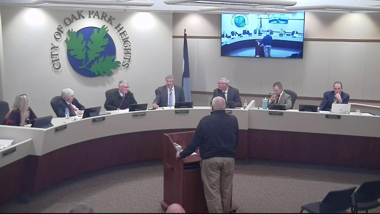 Oak Park Heights City Council Meeting 11/25/2025