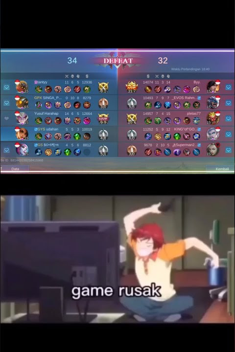 lose streak mobile legends story wa | solo rank di mlbb