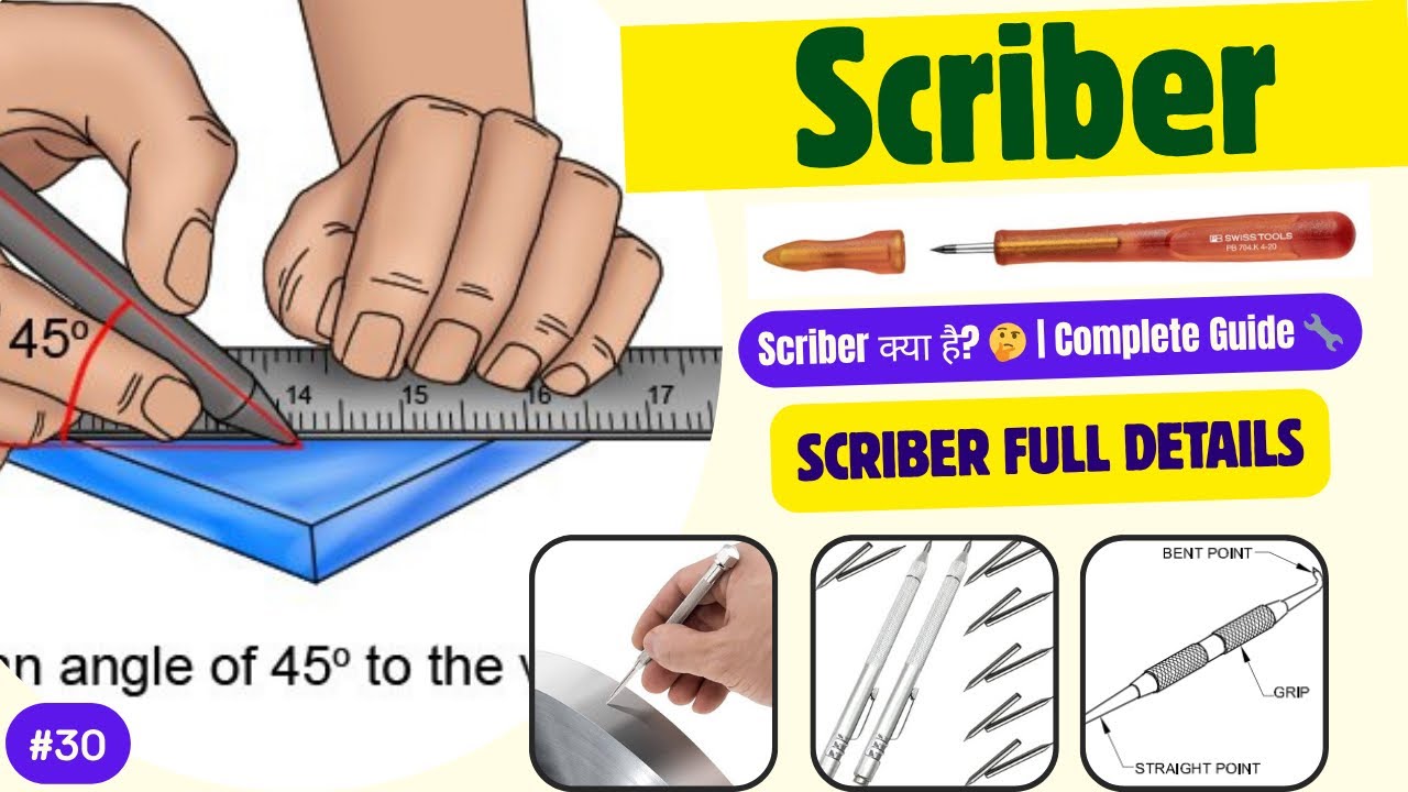 Scriber Tool Explained | Types, Uses, Applications in Workshop Marking ...