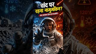 चांद की असली सच्चाई जानकर हैरान रह जाओगे!#shorts