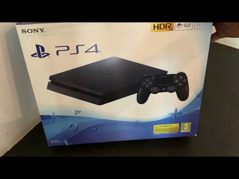 PS4 SLIM UNBOXING POV 