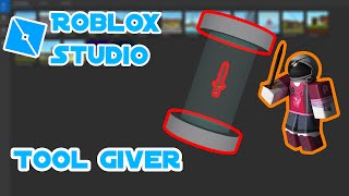 Roblox Studio: How to make a Tool Giver