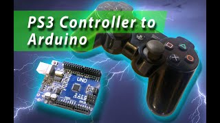 PS3 CONTROLLER TO ARDUINO TUTORIAL - use a playstation 3 to control your arduino projects