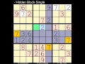 How to Solve Guardian Sudoku Hard 6482  17 May, 2024