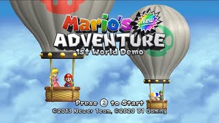 [TAS] Marios New Adventure (DEMO) (Newer Super Mario Bros Wii Hack) in 11:20