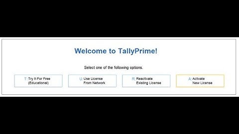How to surrender and reactivate tally Prime License | How to Reactivate Tally Prime License
