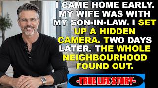 I Came Home Early And Found My Wife With My Son-In-Law. I Set Up A Camera. Two Days Later, The Who..