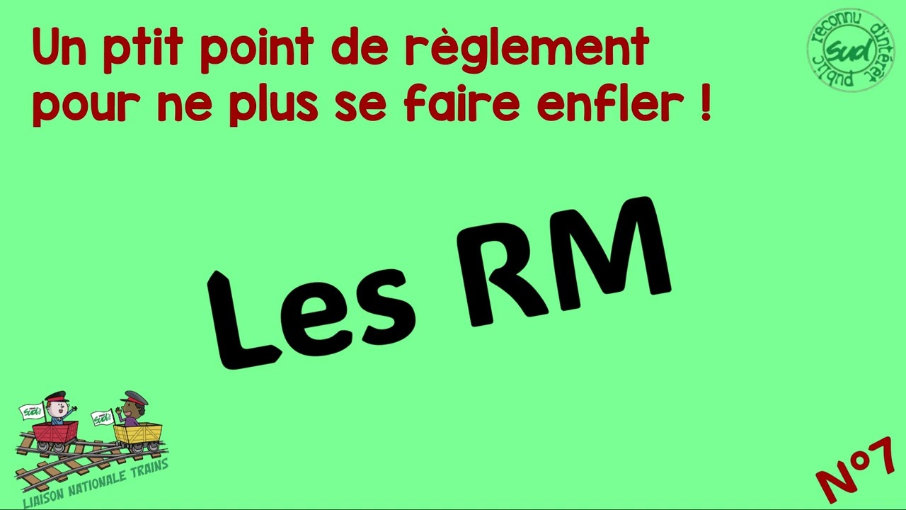 Clip n°7 sur la réglementation des ASCT. Clip consacré aux RM.