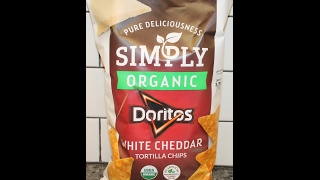 Simply Organic White Cheddar Doritos Tortilla Chips Review